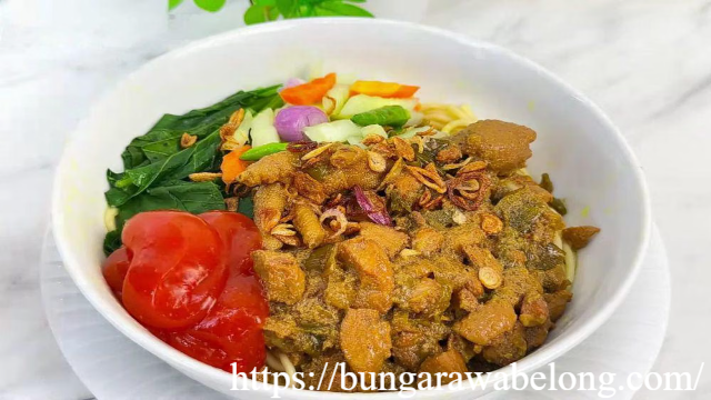 Mie Ayam Wonogiri Topping Ayam Bumbu